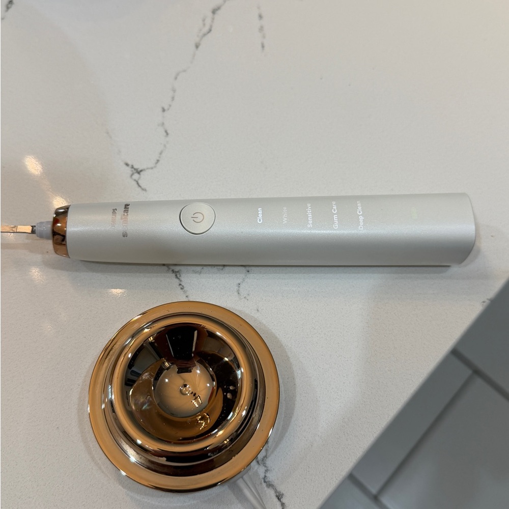 Sonicare Electric Toothbrush with Gold Charger